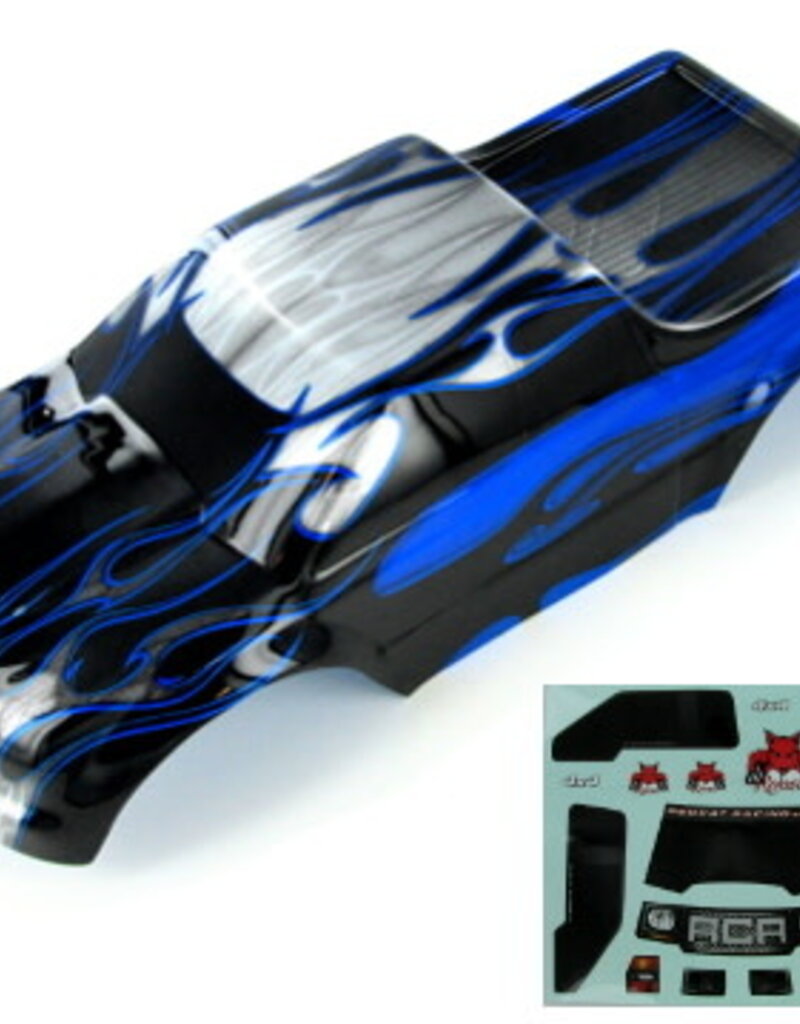 Redcat Racing 88049-BL 1/10 Truck Body, Black and Blue