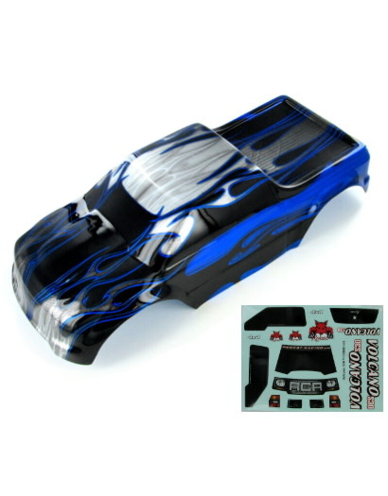 Redcat Racing 88049-BL 1/10 Truck Body, Black and Blue