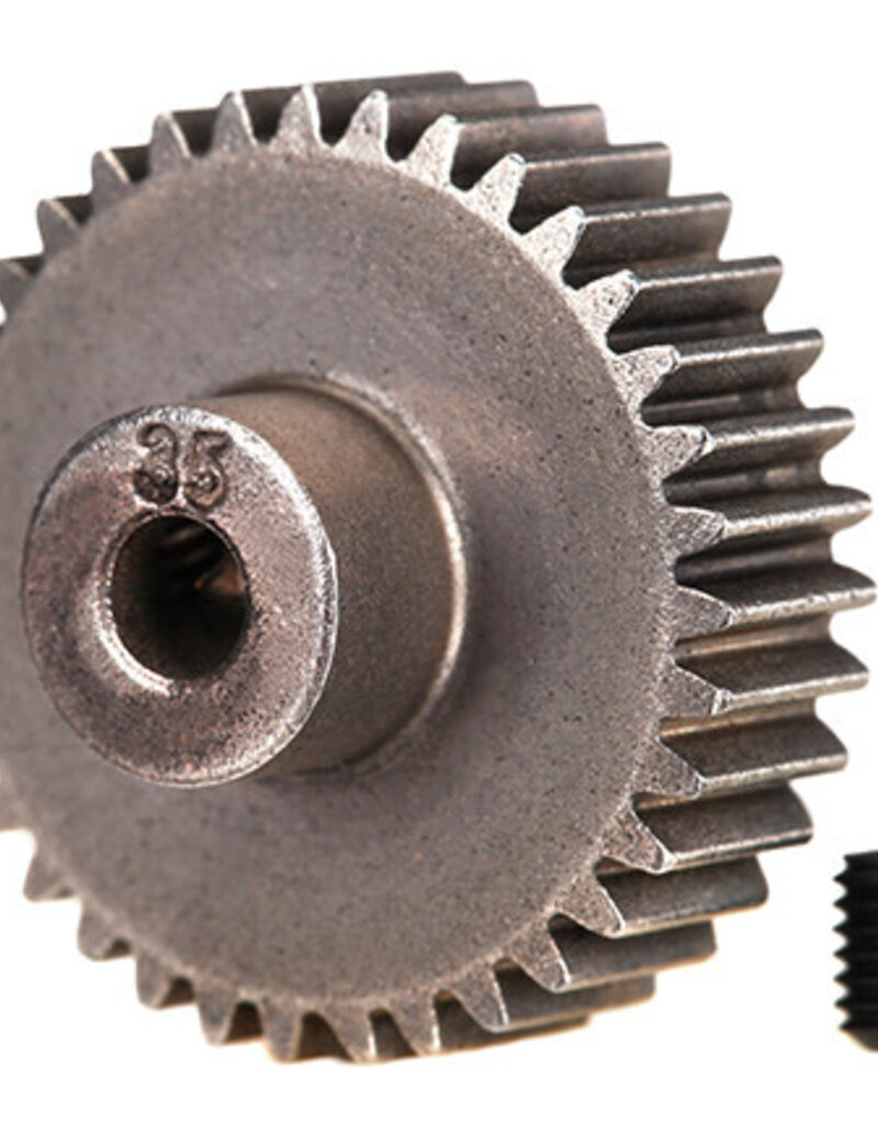 Traxxas 2435 Gear, 35-T pinion (48-pitch)/ set screw