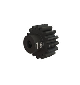 Traxxas 3946X - Gear, 16-T pinion (32-p), heavy duty (machined, hardened steel)/ set screw