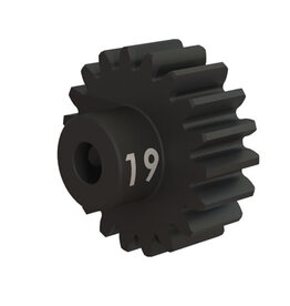 Traxxas 3949x Gear, 19-T pinion (32-p), heavy duty (machined, hardened steel)/ set screw