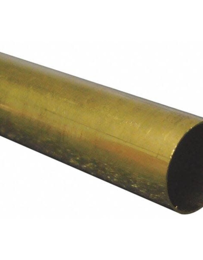 K&S 8142 K@S	19/32"x12" Round Brass Tube .014 Wall (1)