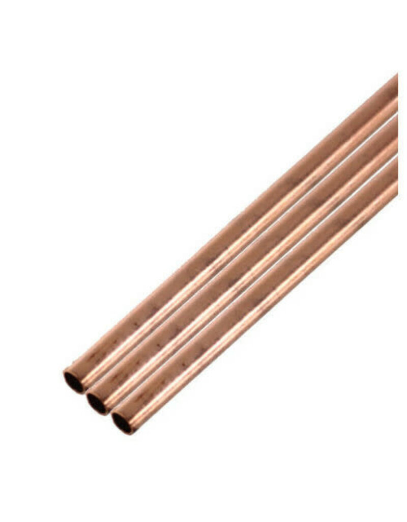 K&S KNS-8117	1/16"x12" Round Copper Tube .014 Wall (3