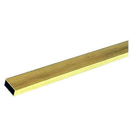 K&S KNS-8262	3/32"x3/16"x12" Rectangular Brass Tube .014 Wall (1)