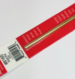 K&S KNS-8165	5/32"x12" Solid Brass Rod (1)