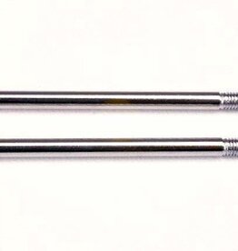 Traxxas 1664 Shock shafts, steel, chrome finish (long) (2)