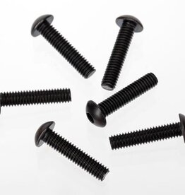 Traxxas 3929 - Screws, 4x18mm button-head machine (hex drive) (6)