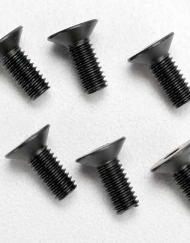 Traxxas 2535 - Screws, 4x10mm countersunk machine (hex drive) (6)