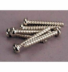Traxxas 2678 Screws, 3x20mm roundhead self-tapping (6)