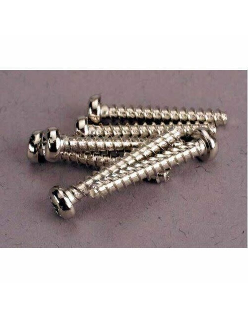 Traxxas 2678 Screws, 3x20mm roundhead self-tapping (6)