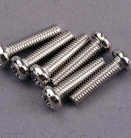 Traxxas 2561 - Screws, 3x12mm roundhead machine (6)