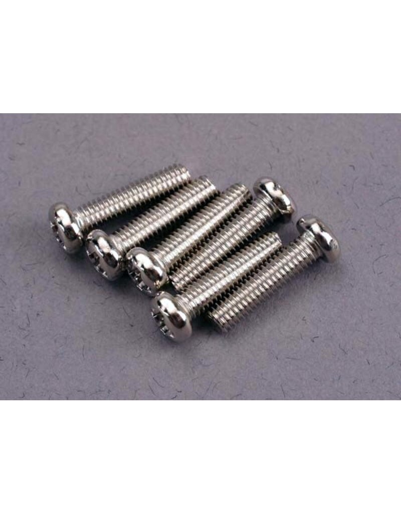 Traxxas 2561 - Screws, 3x12mm roundhead machine (6)