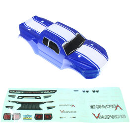 Redcat Racing RER13658 Truck Body (blue)+Body Decal-(REDCAT RACINGONLY)