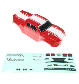 Redcat Racing RER13659 Truck Body(RED) +Body Decal-(REDCAT RACINGONLY)