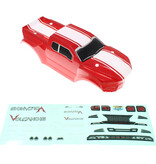 Redcat Racing RER13659 Truck Body(RED) +Body Decal-(REDCAT RACINGONLY)