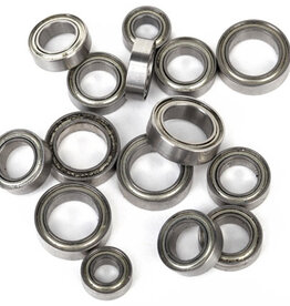 Traxxas 7541X Bearings: 4x8mm (2), 6x10mm (8), 8x12mm (5)