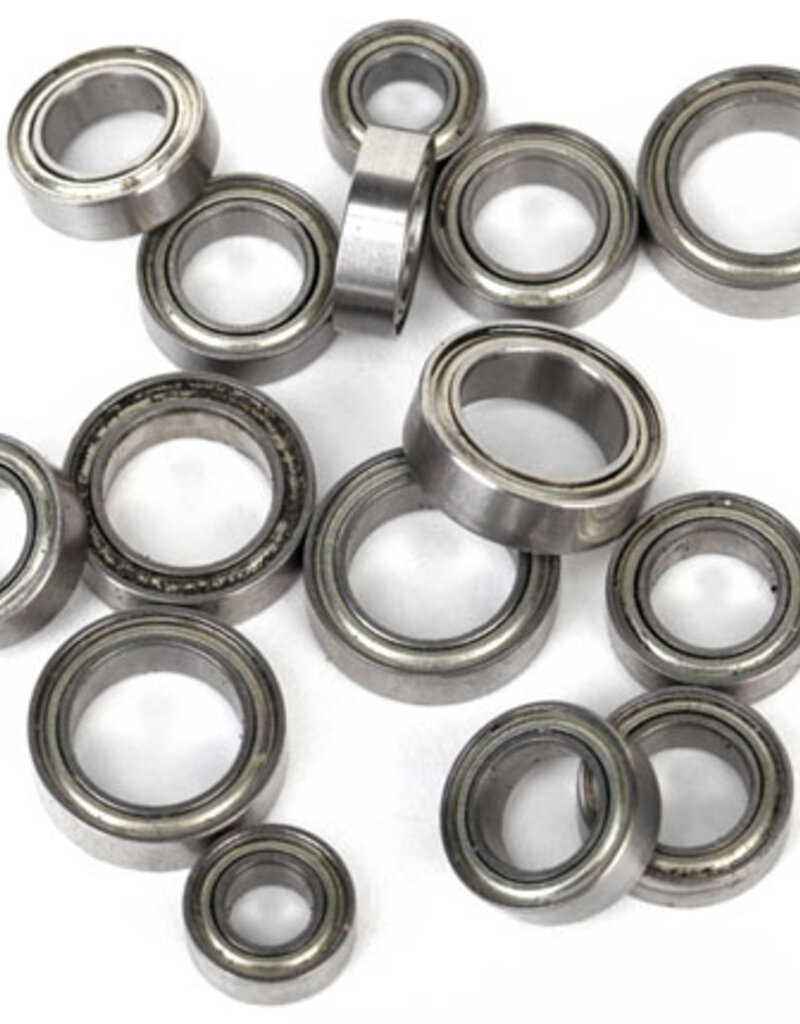 Traxxas 7541X Bearings: 4x8mm (2), 6x10mm (8), 8x12mm (5)