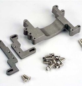 Traxxas 4160 - Engine mount, 2 piece, aluminum (w/ screws) (N. Stampede®)