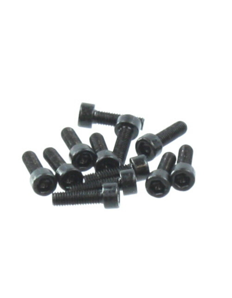 Redcat Racing BS803-081 3x10mm Cap Head Hex Machine Thread Screws (12pcs)