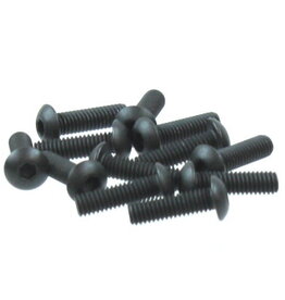 Redcat Racing BS810-074 Button Head Machined Thread Hex Screw 4x14mm