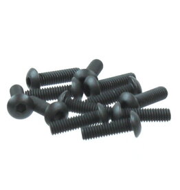 Redcat Racing BS810-074 Button Head Machined Thread Hex Screw 4x14mm
