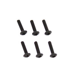 Redcat Racing 02097 3x14mm Button Head Phillips Machined Thread Screws (6pcs)