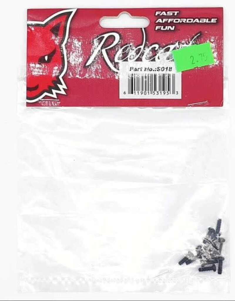 Redcat Racing S018 Round Head Self Tapping Screw 2.68mm