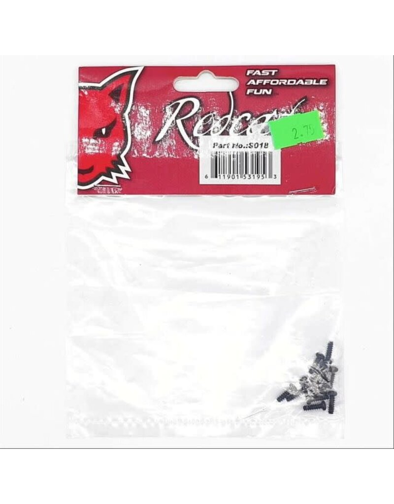 Redcat Racing S018 Round Head Self Tapping Screw 2.68mm