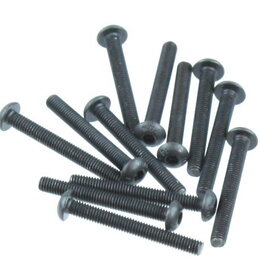 Redcat Racing BS819-030 3x25mm Button Head Hex Machine Thread Screws (12pcs)