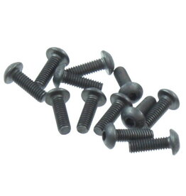 Redcat Racing 4x12mm Button Head Hex Machine Thread Screws (12pcs)