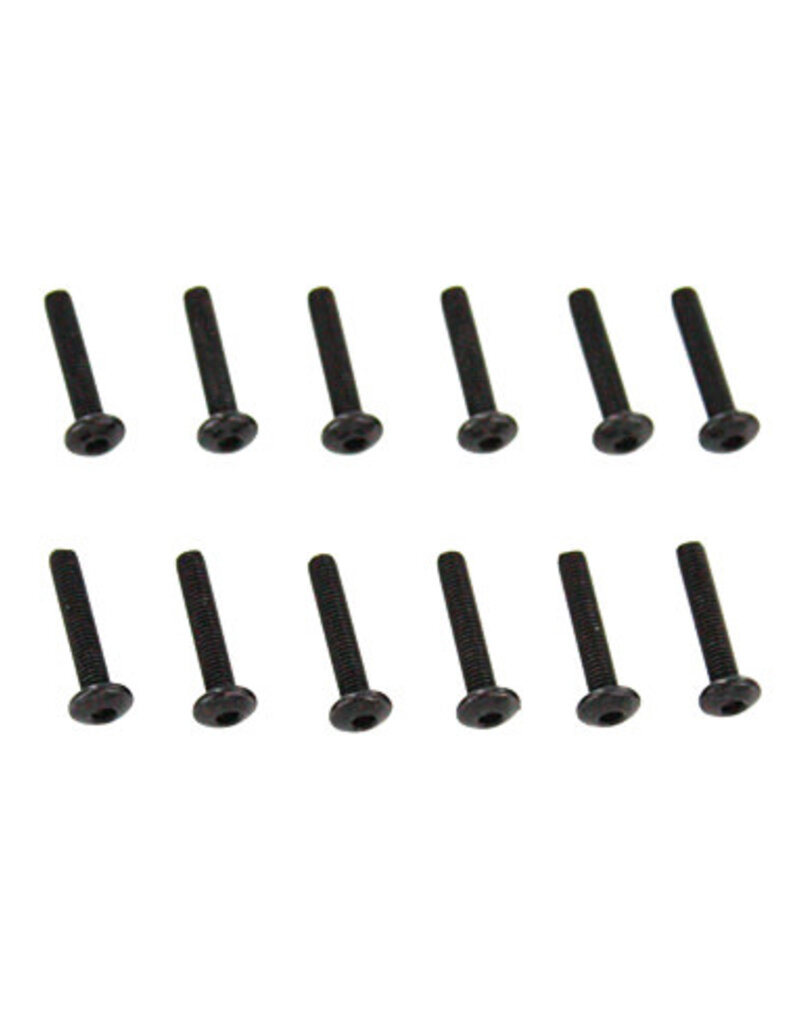 Redcat Racing BS502-032 3x16mm Button Head Hex Machine Thread Screws (12pcs)