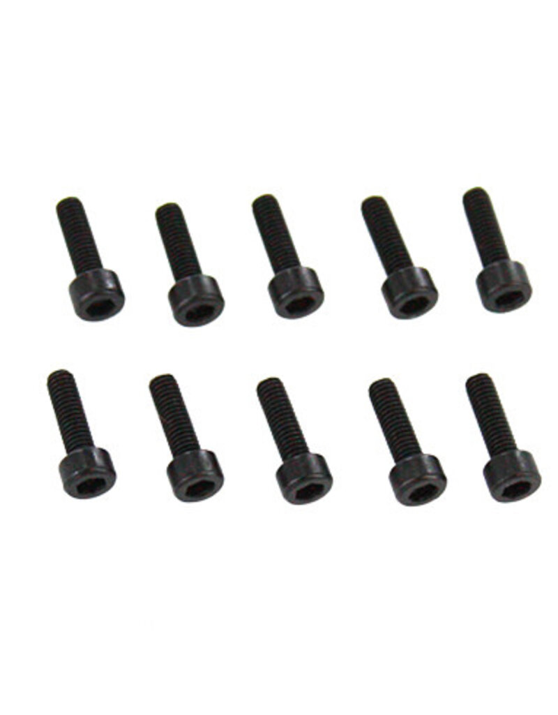 Redcat Racing 02093 3x10mm Cap Head Hex Machine Thread Screws (10pcs) Dukono, Lightning EP Drift, Lightning EPX PRO, Lightning STR, Tornado Epx/epx PRO, Tornado S30, Volcano Epx/epx PRO, Volcano S30