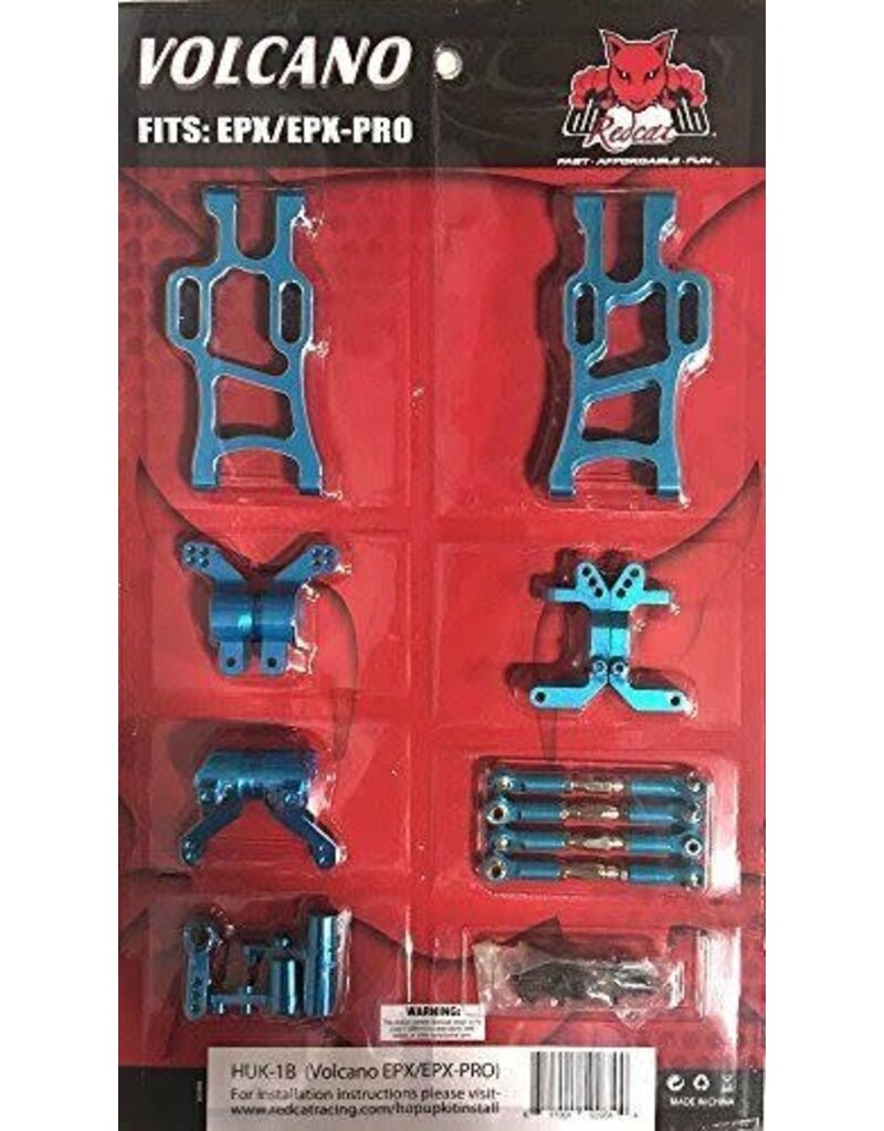 Redcat Racing Volcano EP/EP Pro hop up kit (New version) (Blue)