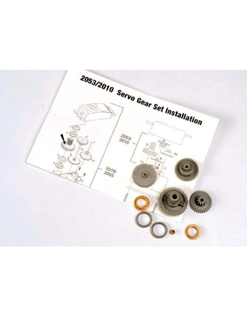 Traxxas 2053 Servo gears (for 2055, 2056 servos)