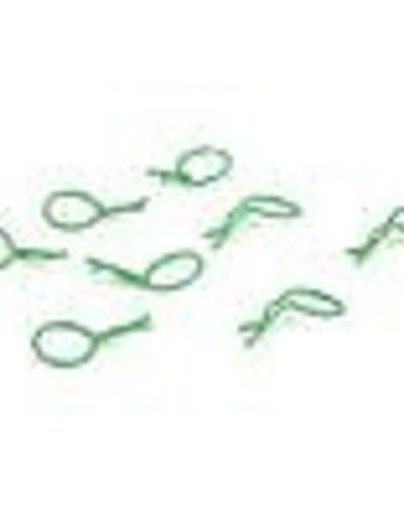 Dynamite DYN5554 Bent body clips green (8)