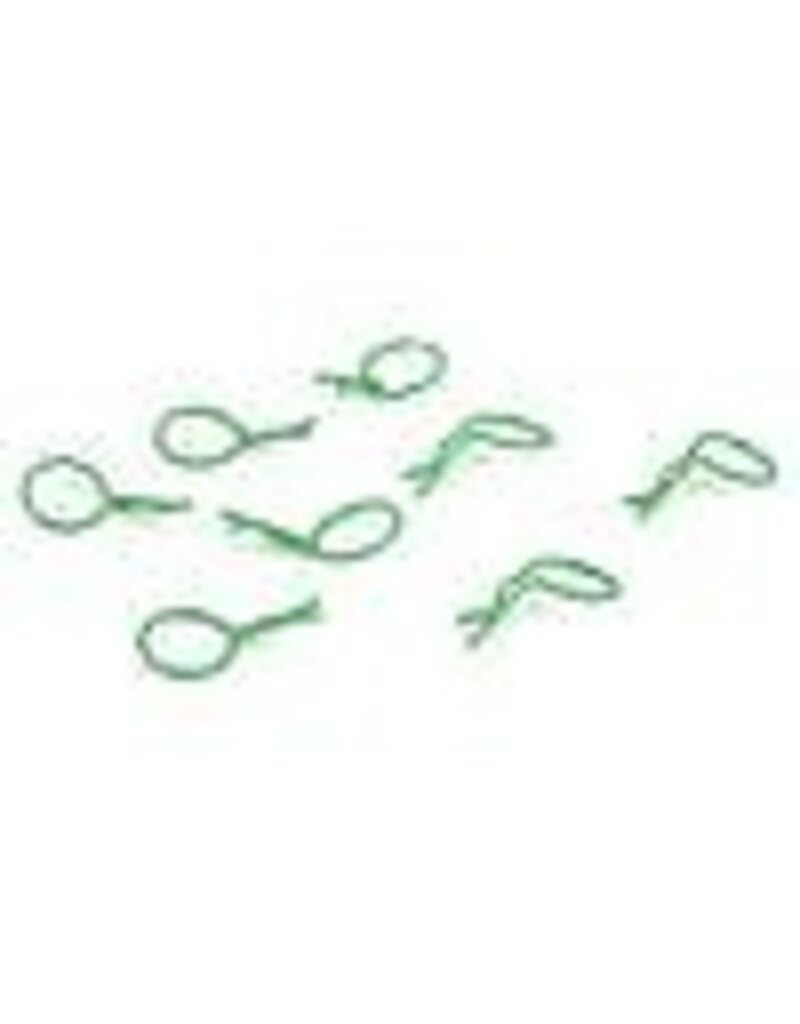 Dynamite DYN5554 Bent body clips green (8)