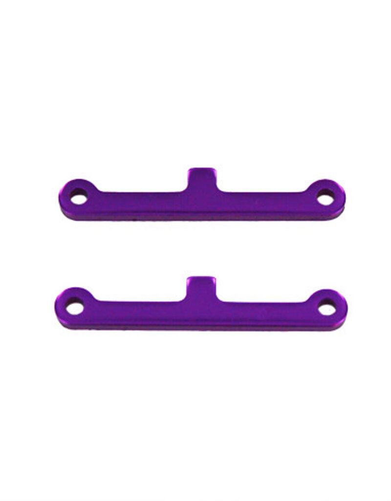 Redcat Racing 02017 Front/Rear Suspension Arm Hinge Pin Brace (2pcs)(Purple)