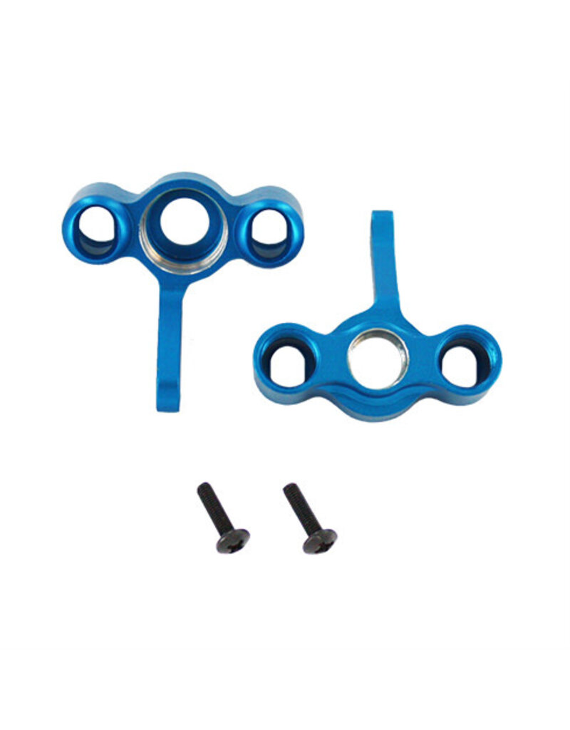 Redcat Racing 06066B Aluminum Front Steering Knuckle (1pr)(Blue) Tornado S30
