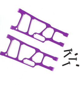 Redcat Racing 120021  Aluminum Rear Lower Suspension Arm, Purple 2P