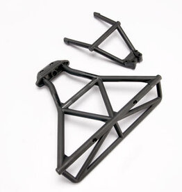 Traxxas 6836 Bumper, rear/ bumper mount, rear (black)