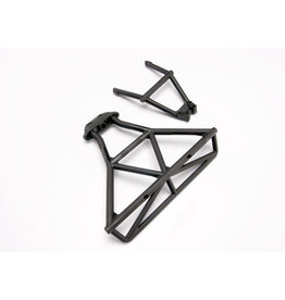 Traxxas 6836 Bumper, rear/ bumper mount, rear (black)