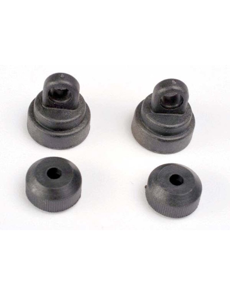 Traxxas 3767 - Shock caps (2)/ shock bottoms (2)