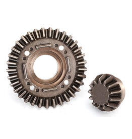 Traxxas 8579 - Ring gear, differential/ pinion gear, differential (rear)