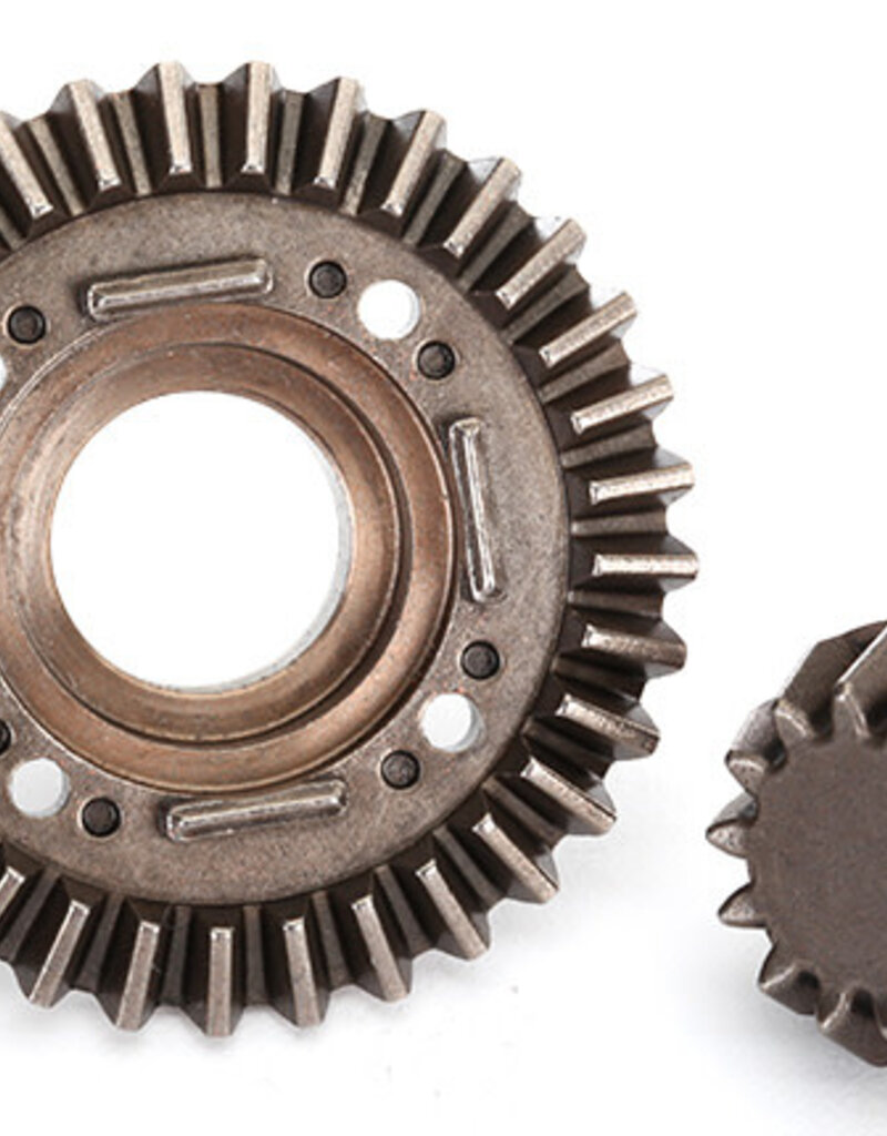 Traxxas 8579 - Ring gear, differential/ pinion gear, differential (rear)