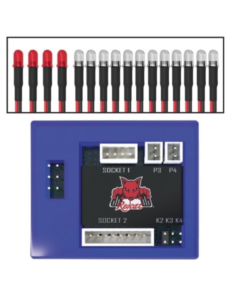 Redcat Racing RER11650 16 LED LIGHT KIT Gen8 LED Light Kit with Control Box
