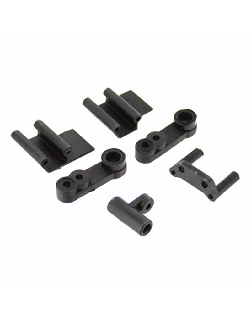 Redcat Racing RCT-P007 Servo Arm (2pcs), Battery Tab (2pcs), ESC Switch Mount (1pc), Antenna Mount (1pc)(All Plastic)