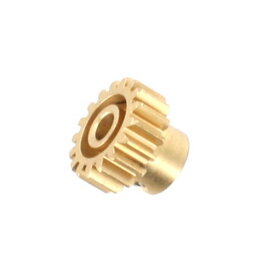 Redcat Racing BS910-050 17T brass motor gear (Stock, only for use with 21T plastic spur gear)