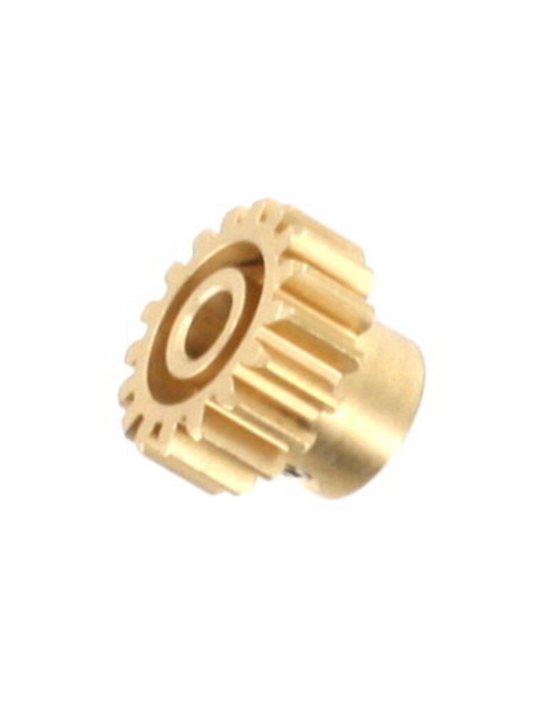 Redcat Racing BS910-050 17T brass motor gear (Stock, only for use with 21T plastic spur gear)