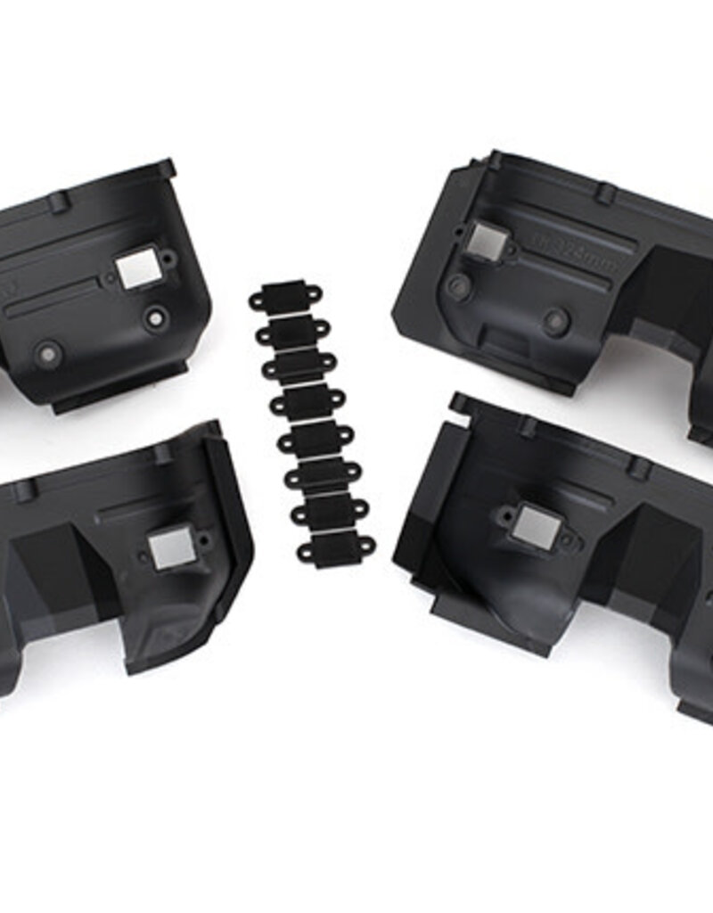 Traxxas 8018 - Fenders, inner, front & rear (2 each)/ rock light covers (8)