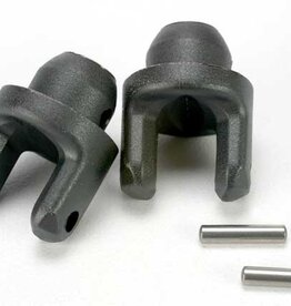 Traxxas 5453 Yokes, stub axle (2)/ pins (2)